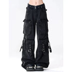 Y2K Japanese Cargo Halloween Pants
