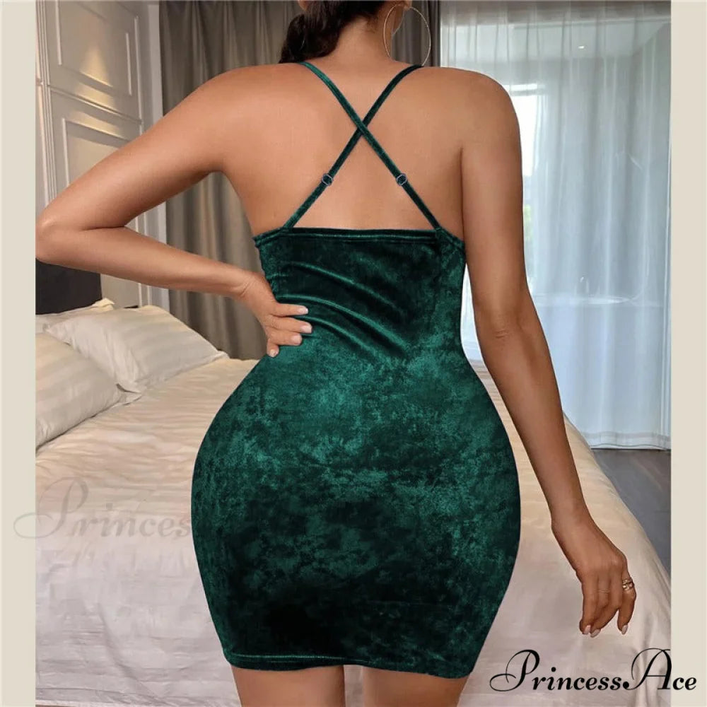 A Velvet Vibe Charming Floral Mini Dress