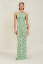 Knit Hollow Bodycon High Waist Boho Dress