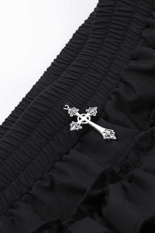 Pendant Detail Bodycon Street Skirt