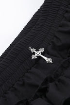Pendant Detail Bodycon Street Skirt