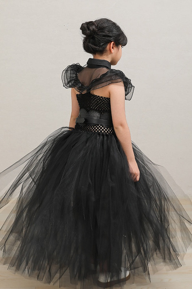 Dark Princess Dress Kid Halloween Costume