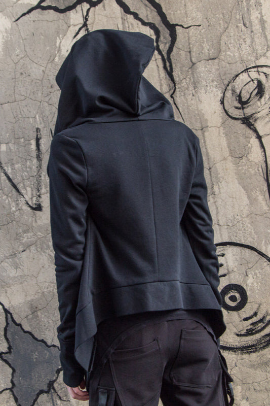 Oversized Hooded Cape Hoodie