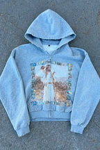 Hip-Hop Retro Printed Hoodie