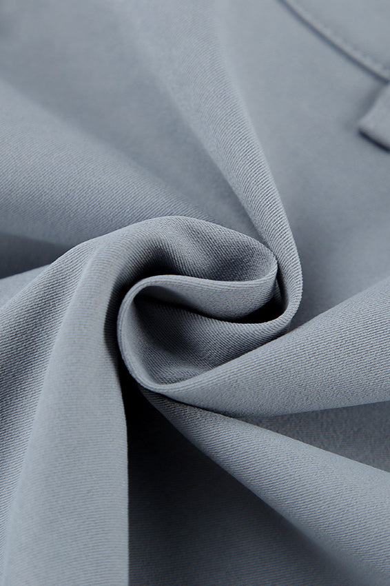 Brit Chic Color-Block Pleated Mini Skirt