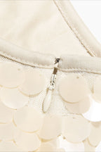 Luxe Sequin Bodycon Mini Skirt