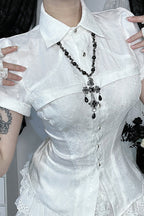 Fitted Lolita Lace Blouse