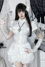 Fitted Lolita Lace Blouse