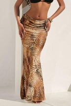 High Fashion Animal Pattern Skirt