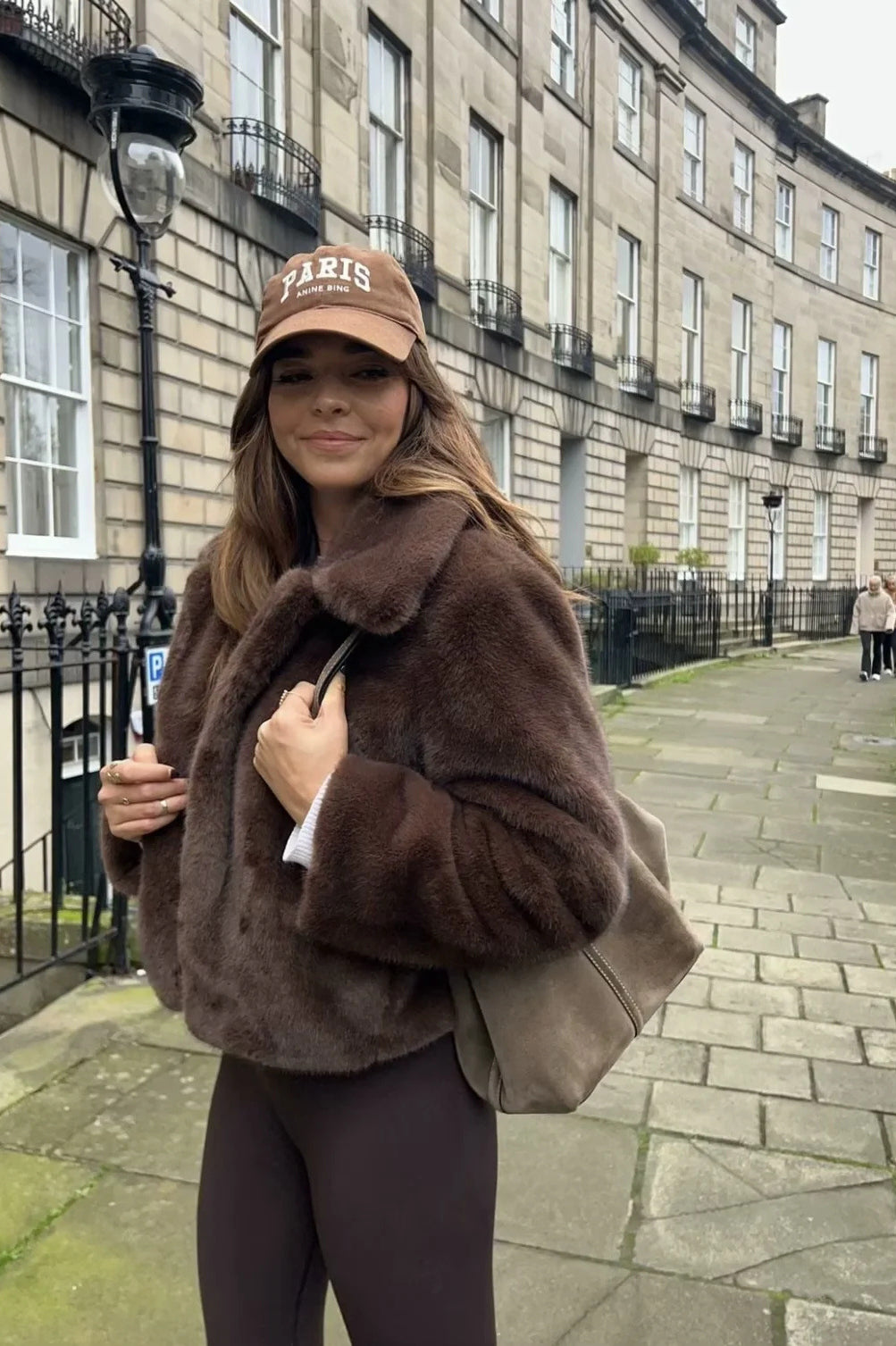 High Street Faux Fur Collar Coat