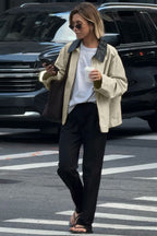 Vintage Shirt Style Trench Coat