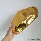 Acrylic Geometric Form Evening Clutch