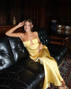 Addison Glitter Stylish Mesh Formal Dress