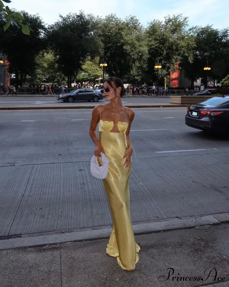 Addison Glitter Stylish Mesh Formal Dress