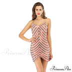 Alana Formal Stylish Sequin Midi Dress