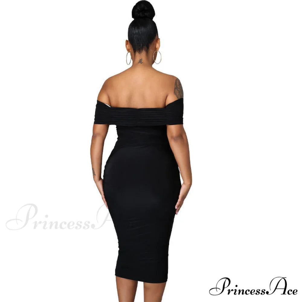 Alani Formal Off Charming The Shoulder Dress