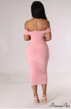 Alani Formal Off Charming The Shoulder Dress