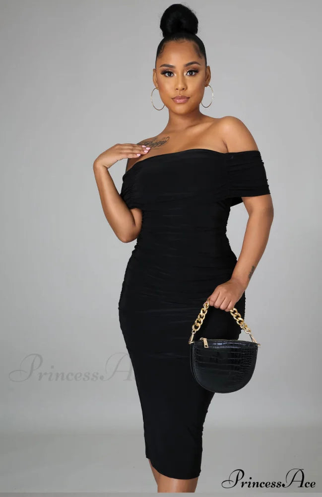 Alani Formal Off Charming The Shoulder Dress