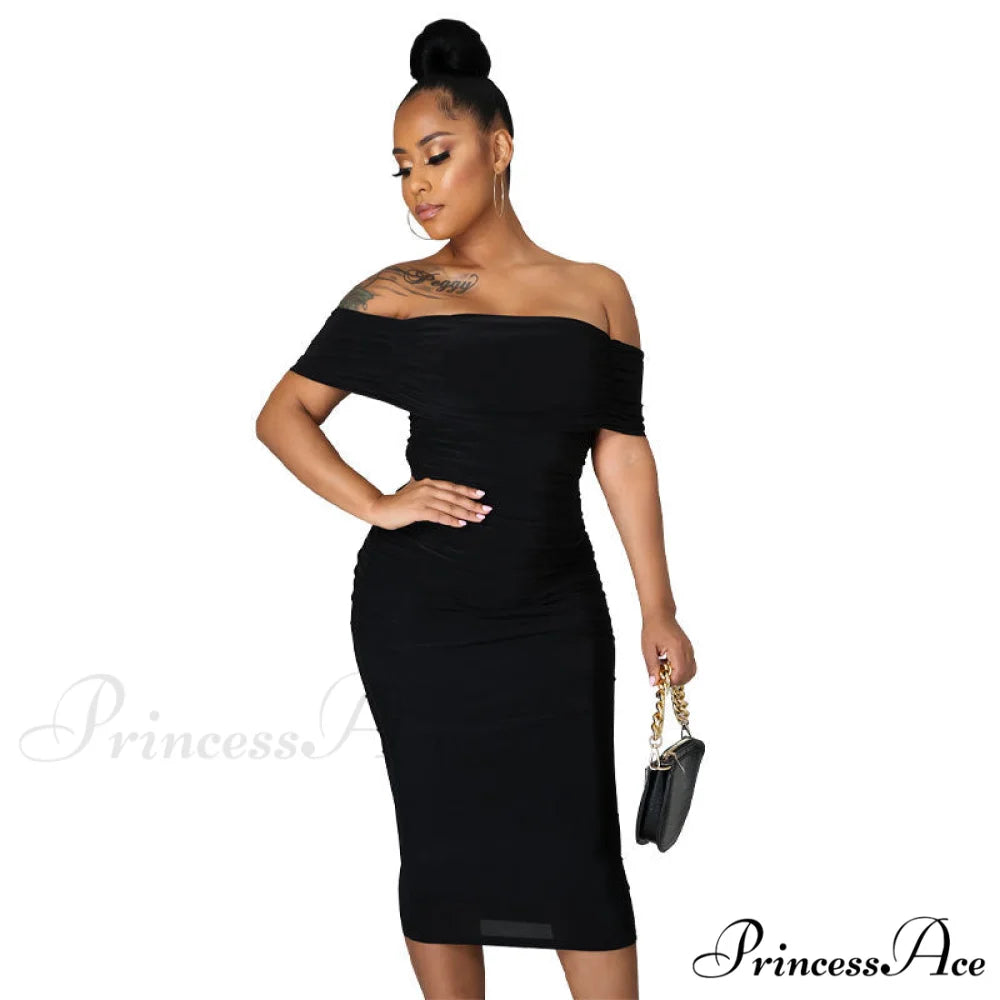 Alani Formal Off Charming The Shoulder Dress