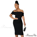 Alani Formal Off Charming The Shoulder Dress