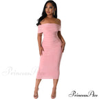 Alani Formal Off Charming The Shoulder Dress