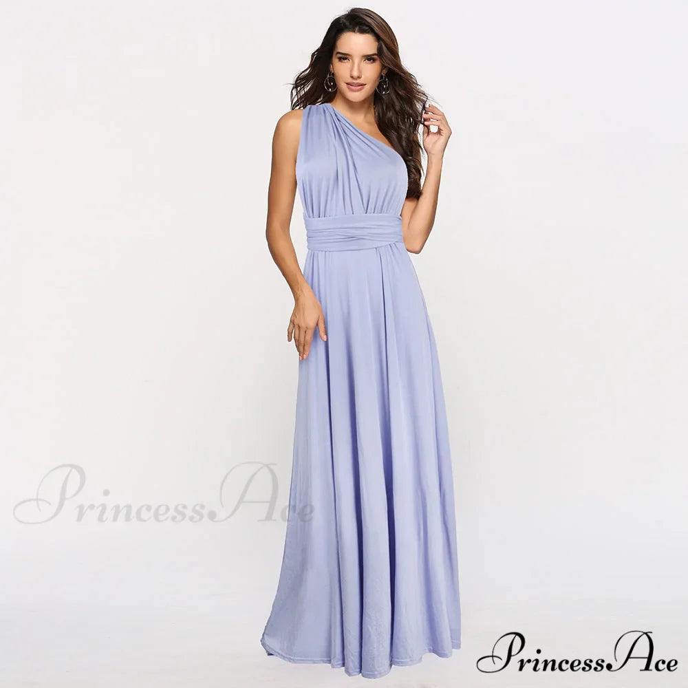 Alexandra Satin Lace Charming Back A-Line Dress