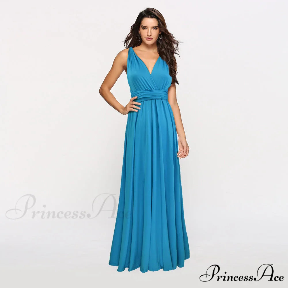 Alexandra Satin Lace Charming Back A-Line Dress