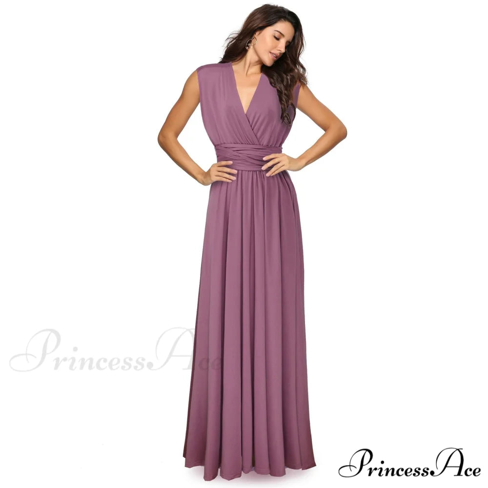 Alexandra Satin Lace Charming Back A-Line Dress