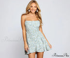All My Love Charming Ditsy Floral Mini Dress