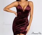 All The Posh Charming Things Velvet Dress