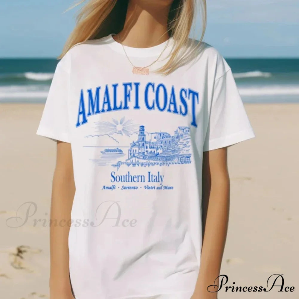Amalfi Coast Retro Italy T-shirt