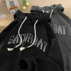 American Blaze Print Y2K Hoodie