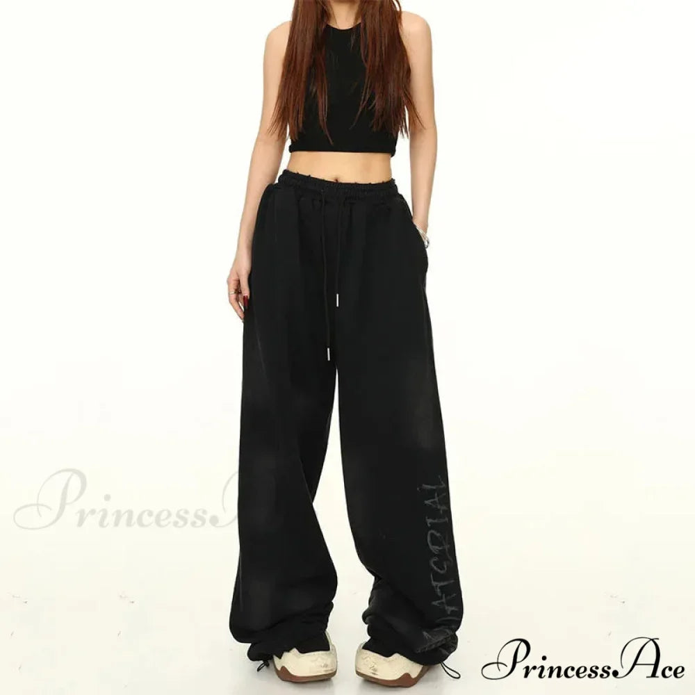 American Graffiti Tall Waist Trousers
