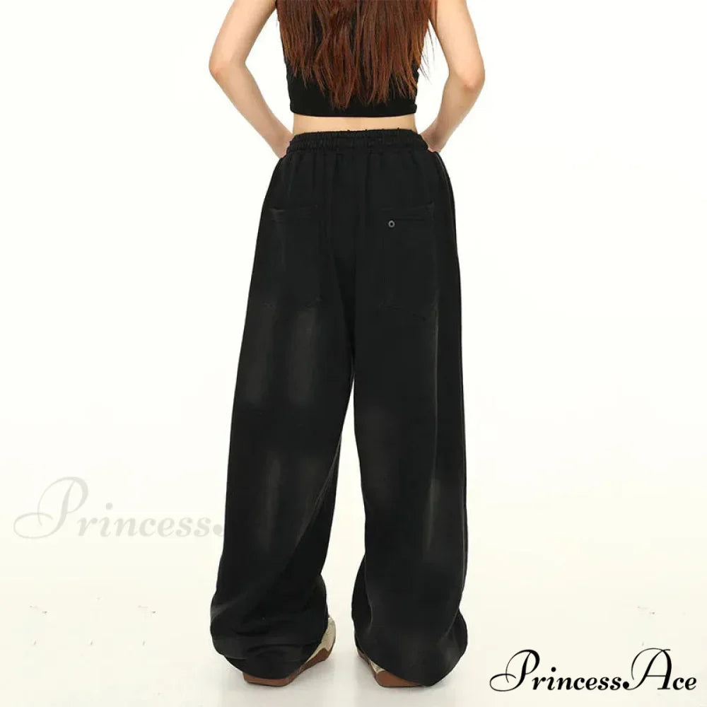 American Graffiti Tall Waist Trousers