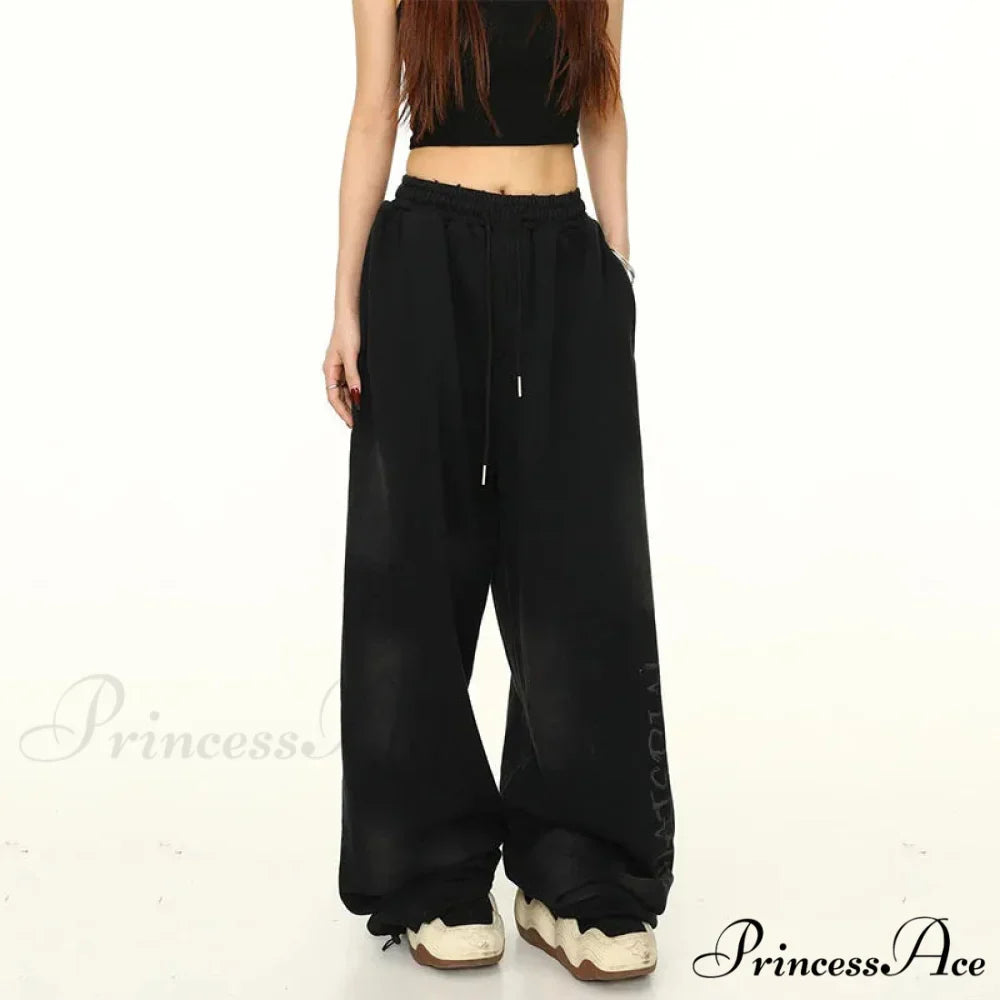 American Graffiti Tall Waist Trousers
