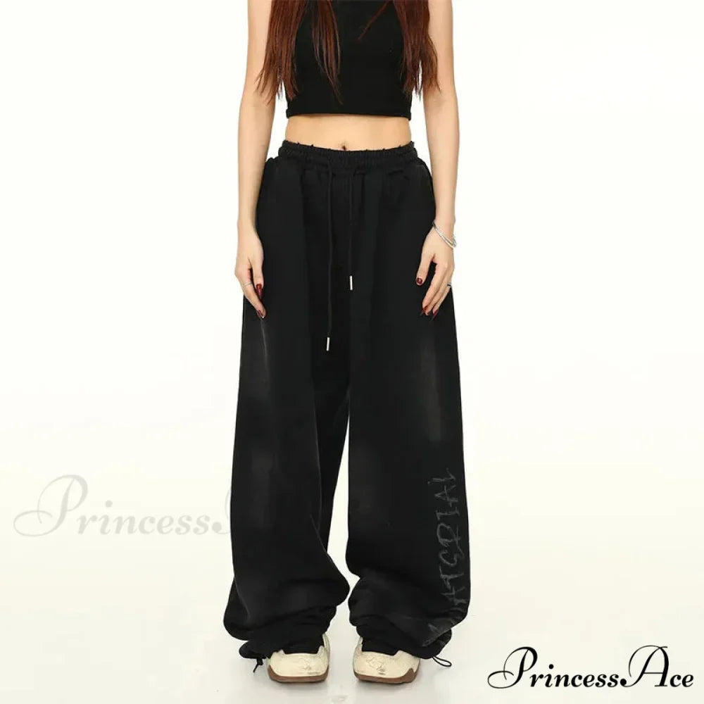 American Graffiti Tall Waist Trousers