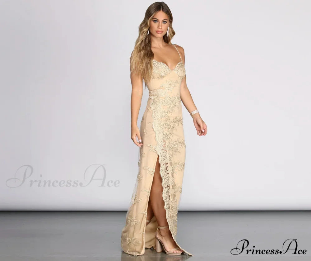 Anastasia Lace Stylish Formal Dress
