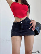 Angular Rope Unfinished Edge Skirt