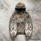 Animated Patch Embroidered Stylish Hoodie