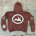 Animated Patch Embroidered Stylish Hoodie
