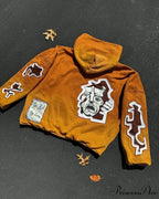 Animated Patch Embroidered Stylish Hoodie