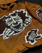 Animated Patch Embroidered Stylish Hoodie