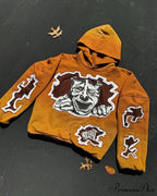 Animated Patch Embroidered Stylish Hoodie