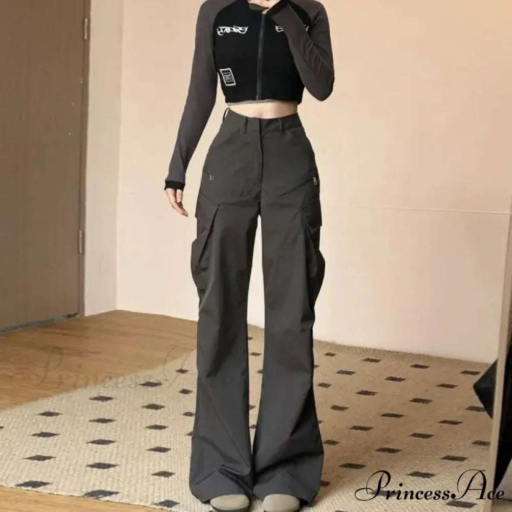 Antique American Freight High Waist Trousers