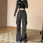Antique American Freight High Waist Trousers