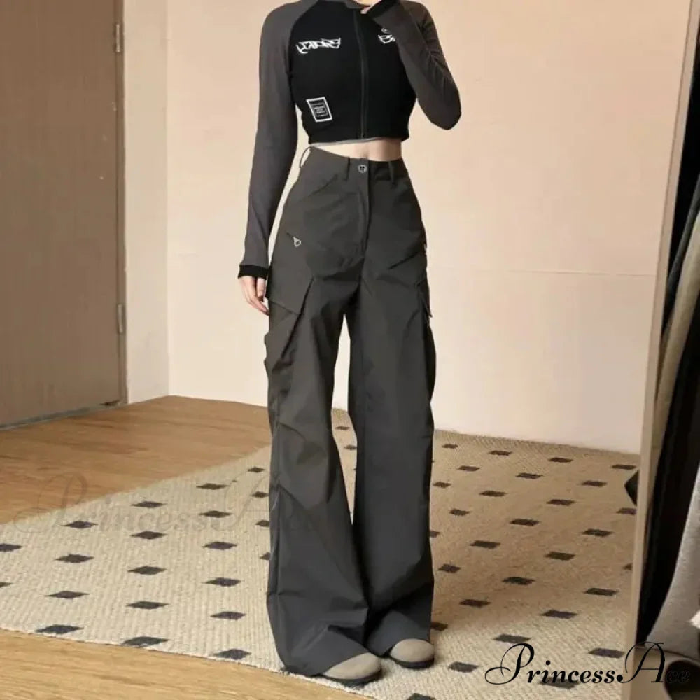 Antique American Freight High Waist Trousers