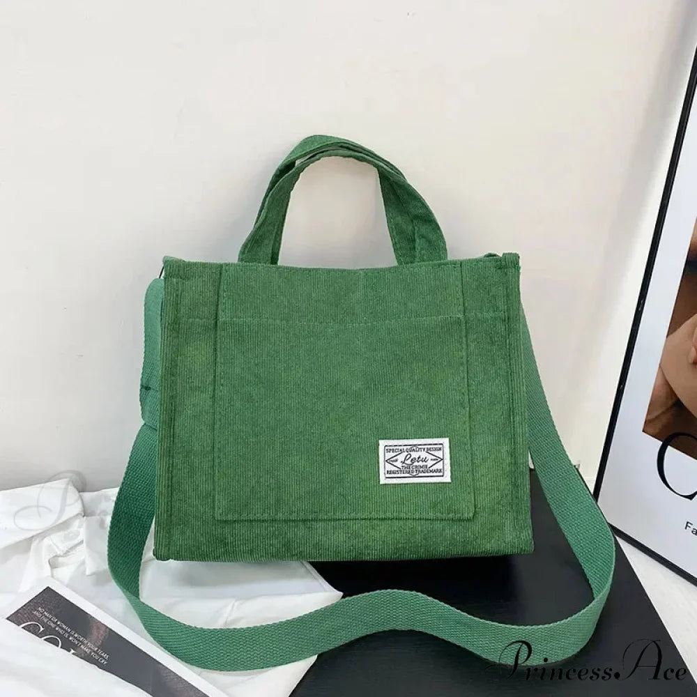 Antique Corded Vintage Crossbody Tote Purse