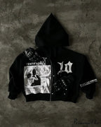 Antique Dark Zip Hoodie