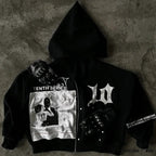 Antique Dark Zip Hoodie