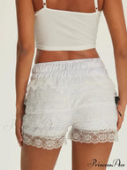 Antique Frill Lace Bloomer Short